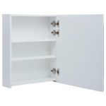 Armoire de salle de bain à miroir LED 50x13,5x60 cm – Image 3