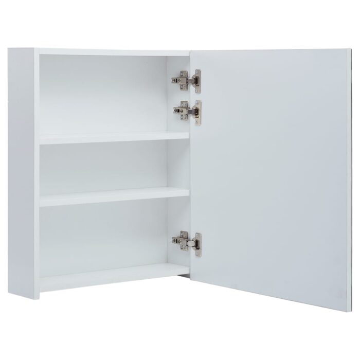 Armoire de salle de bain à miroir LED 50x13,5x60 cm – Image 3