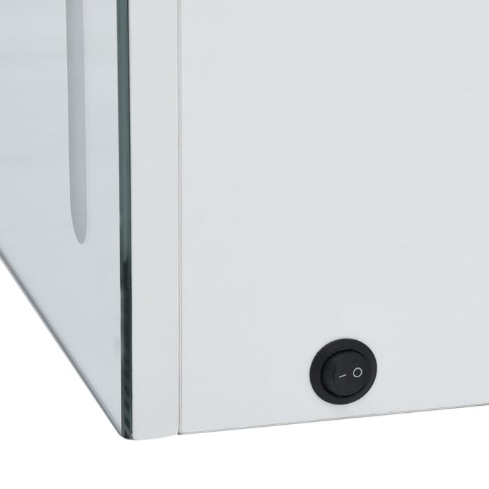 Armoire de salle de bain à miroir LED 50x13,5x60 cm – Image 4