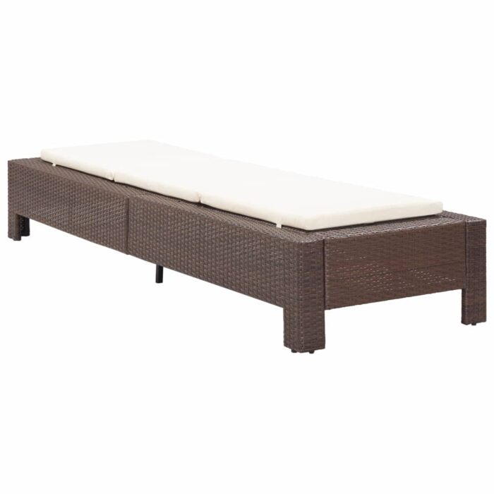 VXL8719883729343_a_en_hd_1.jpg Transat avec coussin Marron Résine tressée – Image 1