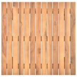 Table basse de jardin 60x60x36 cm Bois solide d'acacia – Image 2