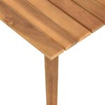 Table basse de jardin 60x60x36 cm Bois solide d'acacia – Image 3