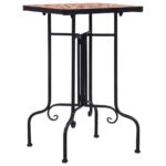 Table de bistro mosaïque Terre cuite Céramique – Image 2