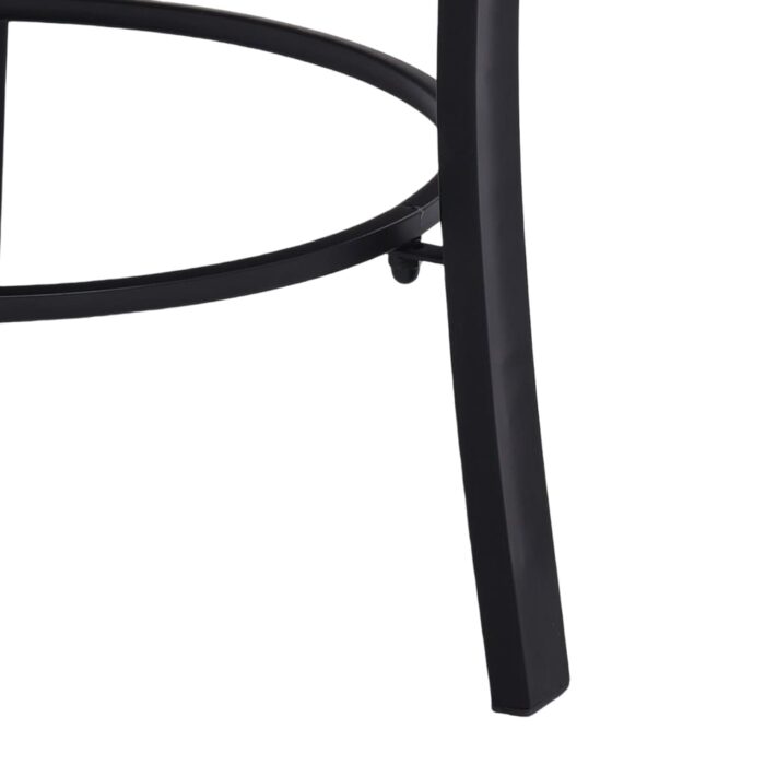 Foyer mosaïque Noir et blanc 68 cm Céramique – Image 7