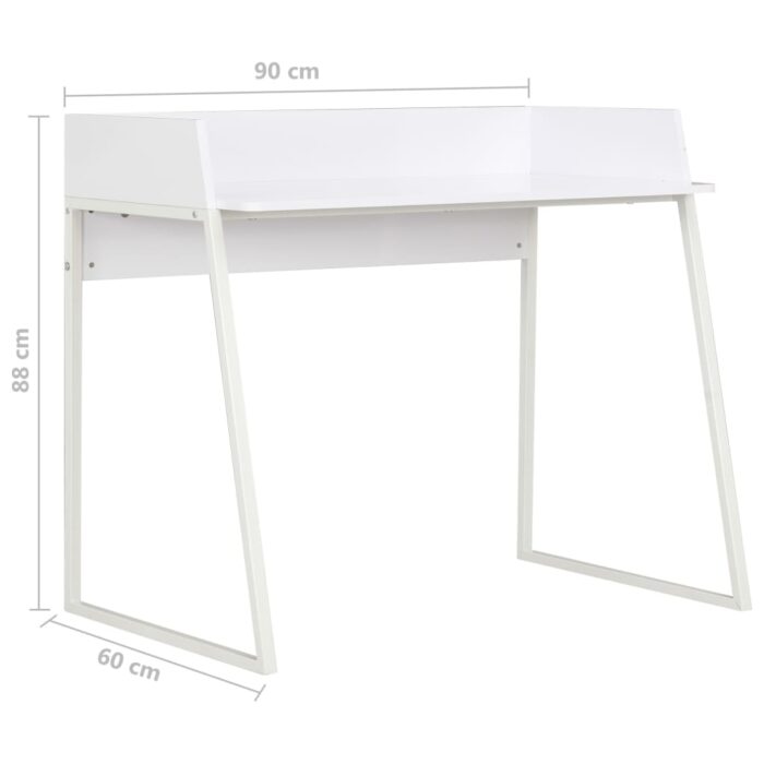 Bureau Blanc 90x60x88 cm – Image 6