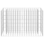 Lit surélevé à gabion Acier galvanisé 90x30x60 cm – Image 2