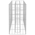 Lit surélevé à gabion Acier galvanisé 90x30x60 cm – Image 3