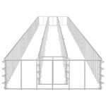 Lit surélevé à gabion Acier galvanisé 360x30x10 cm – Image 3