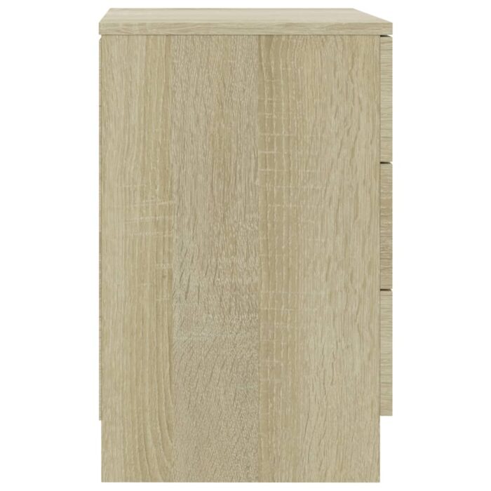 Table de chevet Chêne Sonoma 38x35x56 cm Bois d'ingénierie – Image 3