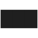 Table à manger Noir 180x90x76 cm Bois d’ingénierie – Image 4