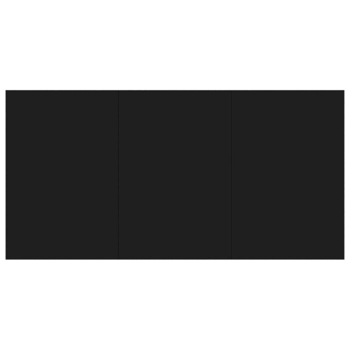 Table à manger Noir 180x90x76 cm Bois d’ingénierie – Image 4