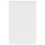 Bureau Blanc 100 x 50 x 76 cm Bois d'ingénierie – Image 3