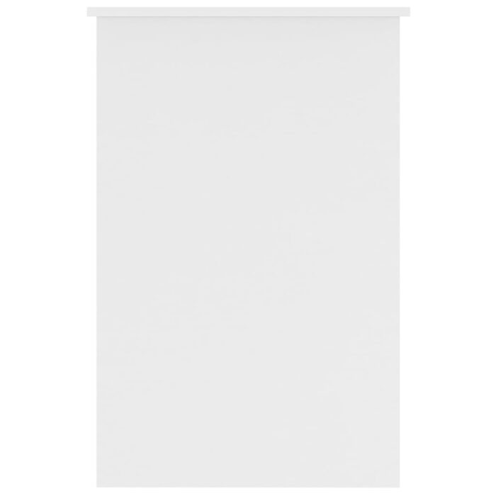 Bureau Blanc 100 x 50 x 76 cm Bois d'ingénierie – Image 3