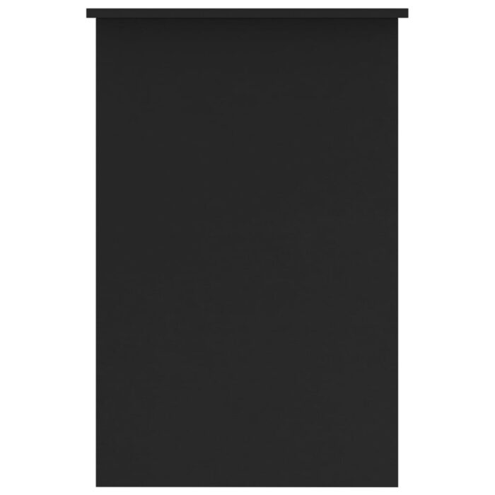 Bureau Noir 100x50x76 cm Bois d’ingénierie – Image 3