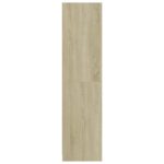 Garde-robe Chêne sonoma 100x50x200 cm Bois d'ingénierie – Image 3