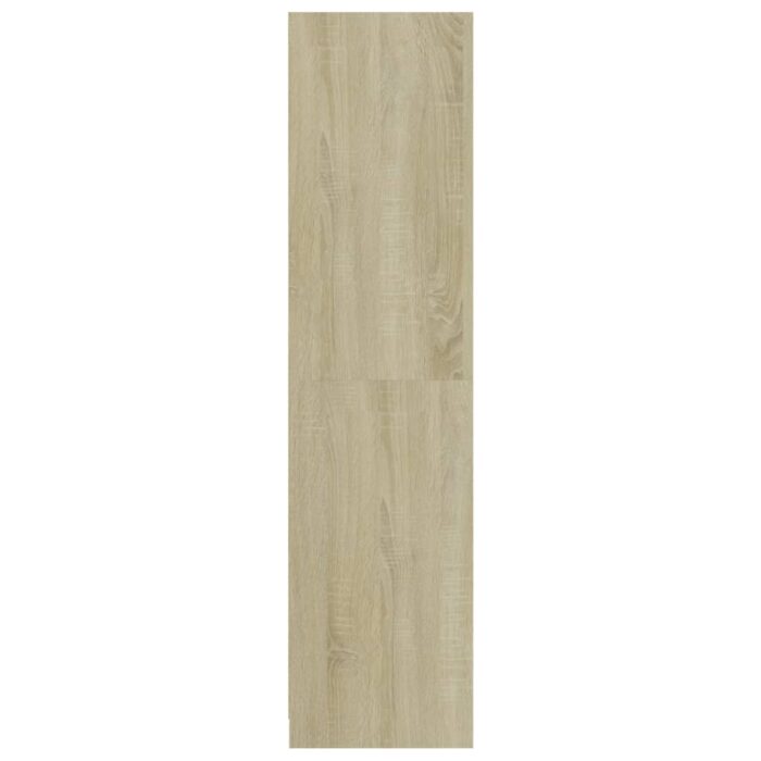 Garde-robe Chêne sonoma 100x50x200 cm Bois d'ingénierie – Image 3