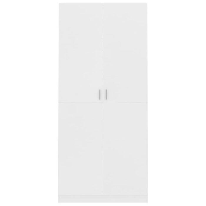 VXL8719883740270_g_en_hd_4.jpg Garde-robe Blanc 90x52x200 cm Bois d’ingénierie – Image 4