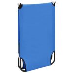 Chaise longue pliable Bleu Acier – Image 5
