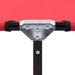 Chaise longue pliable Rouge Acier – Image 6