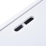 Ensemble de table et chaises pour enfants 3 pcs Noir et blanc – Image 10