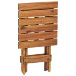 Support pour plantes 30x30x38 cm Bois d'acacia solide – Image 3