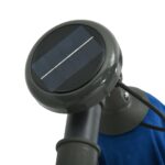 Parasol de jardin en porte-à-faux et lumières LED mât en acier – Image 8