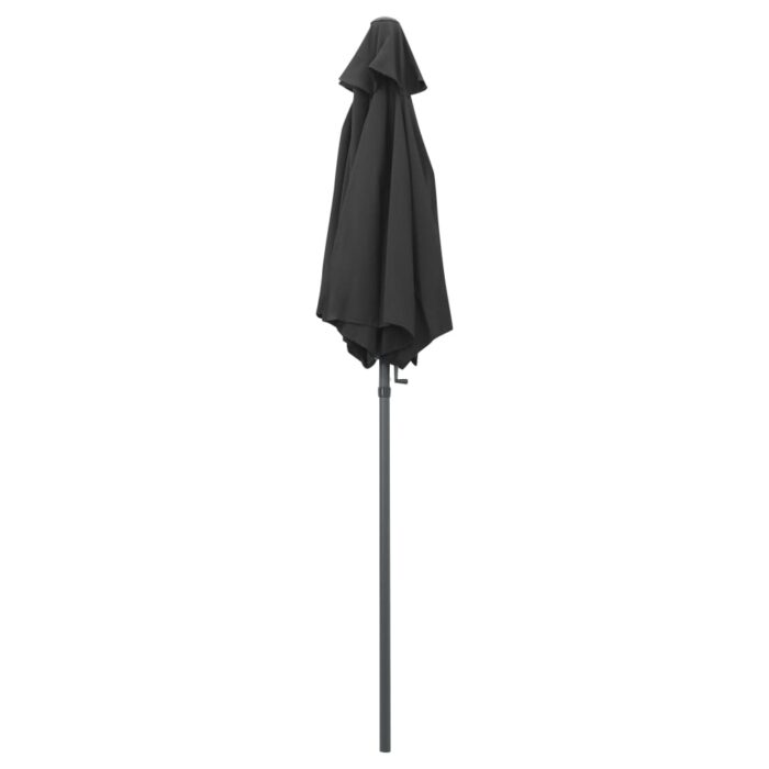 Parasol Anthracite 200x224 cm Aluminium – Image 3