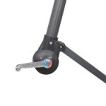 Parasol suspendu avec poteau bordeaux 3 m – Image 5