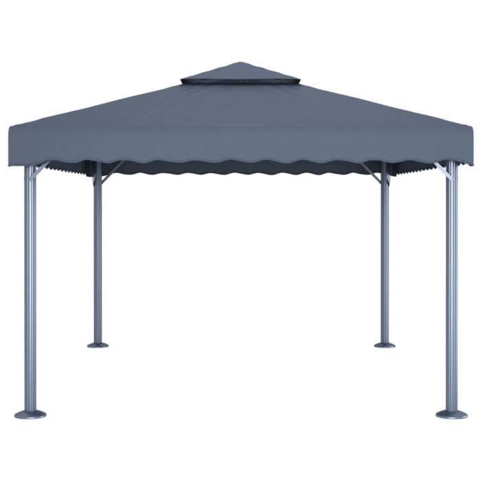 Tonnelle 400x300 cm Anthracite Aluminium – Image 2