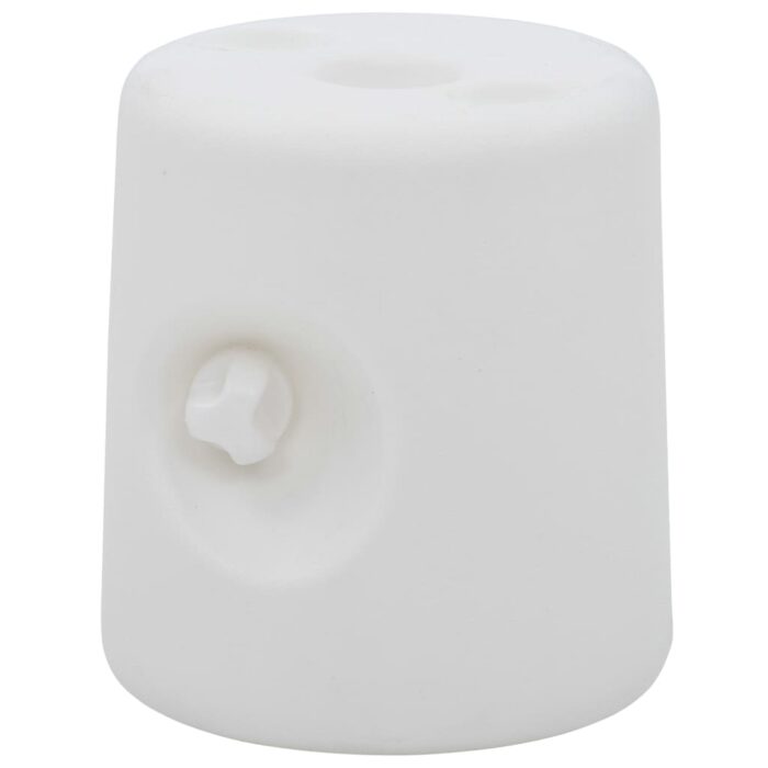 Poids de tonnelle 4 pcs PE Blanc – Image 3