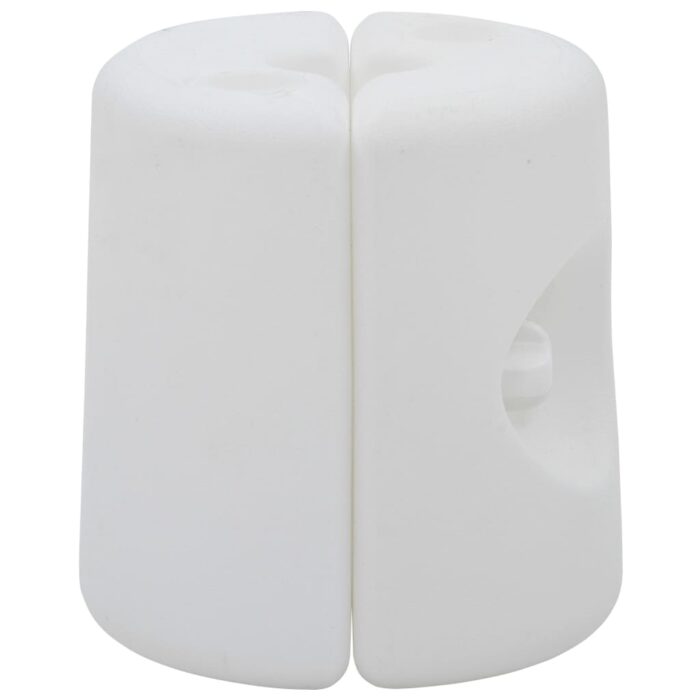 Poids de tonnelle 4 pcs PE Blanc – Image 4