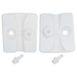 Poids de tonnelle 4 pcs PE Blanc – Image 6