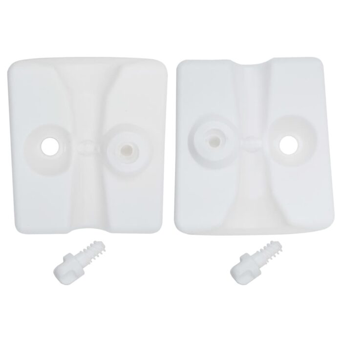 Poids de tonnelle 4 pcs PE Blanc – Image 6