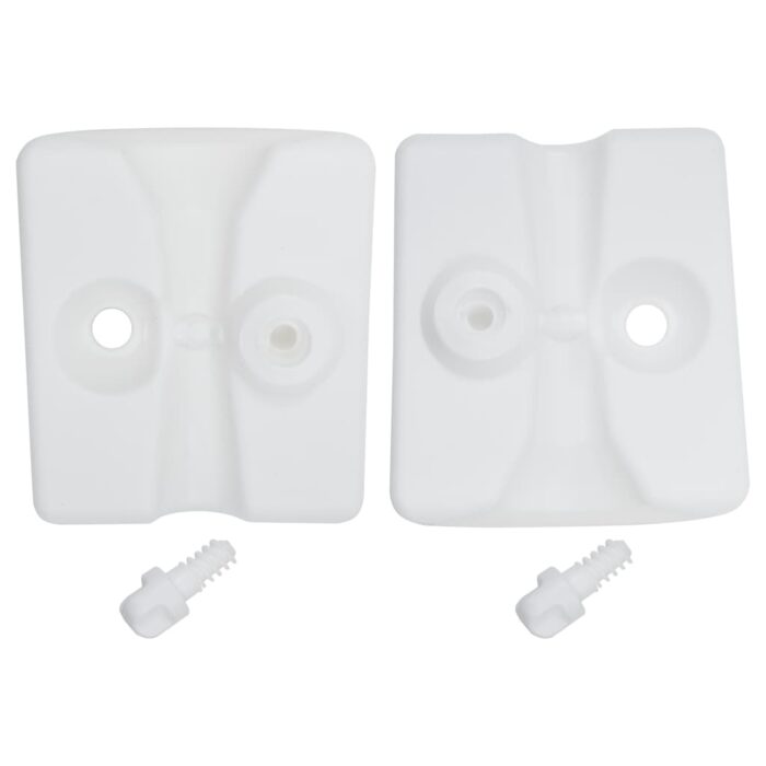 Poids de tonnelle 4 pcs PE Blanc – Image 7