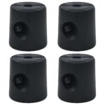 Poids de tonnelle 4 pcs PE Noir – Image 2