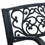 Banc de jardin 120 cm Bois – Image 3