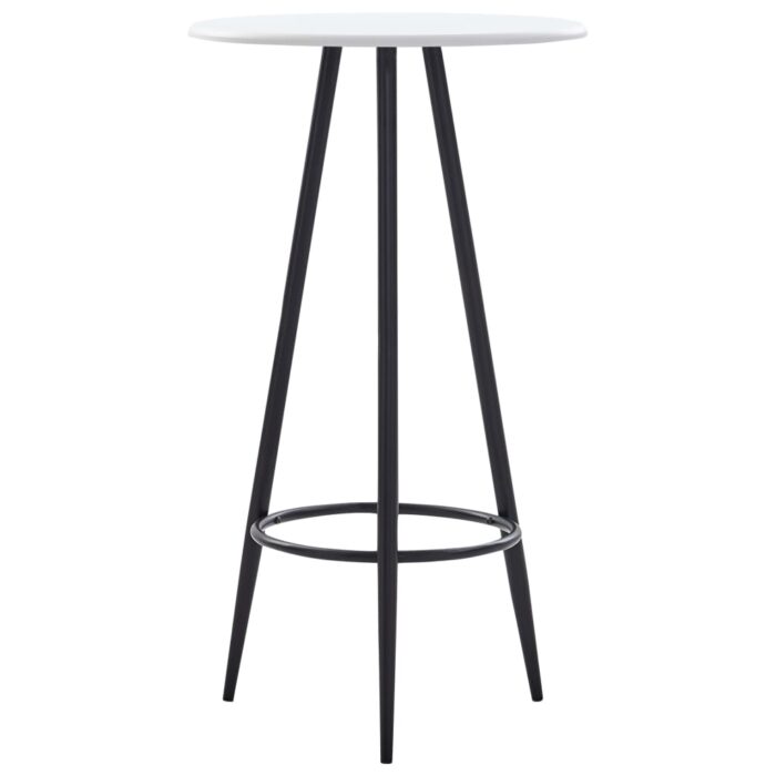 VXL8719883746418_a_en_hd_1.jpg Table de bar Blanc 60 x 107,5 cm MDF – Image 1