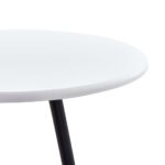 Table de bar Blanc 60 x 107,5 cm MDF – Image 2