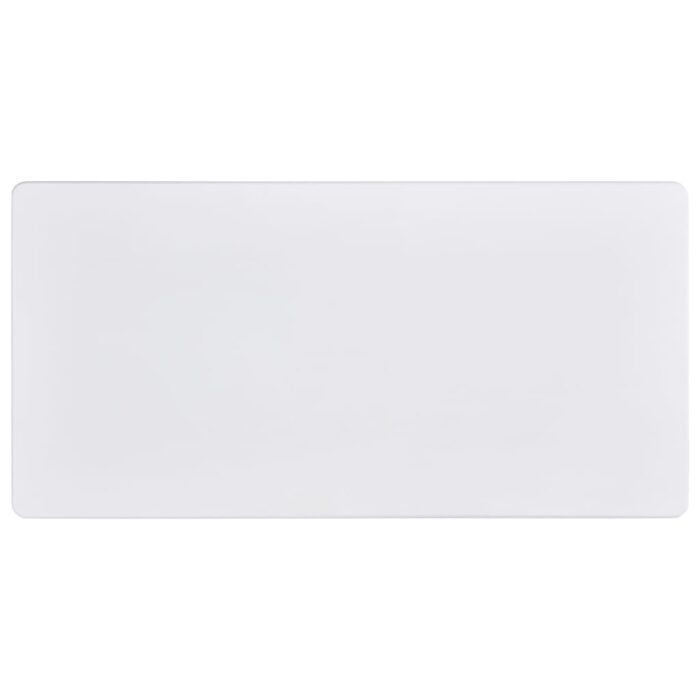 Table de bar Blanc 120x60x110 cm MDF – Image 3