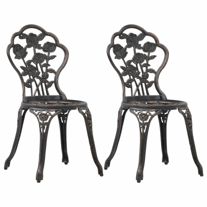 VXL8719883751313_a_en_hd_1.jpg Chaises de bistro lot de 2 Bronze Aluminium coulé – Image 1