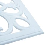 Socle de parasol Blanc 12 kg 49 cm Fonte – Image 4