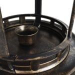 Bain décoratif pour oiseaux à LED à énergie solaire Plastique – Image 3