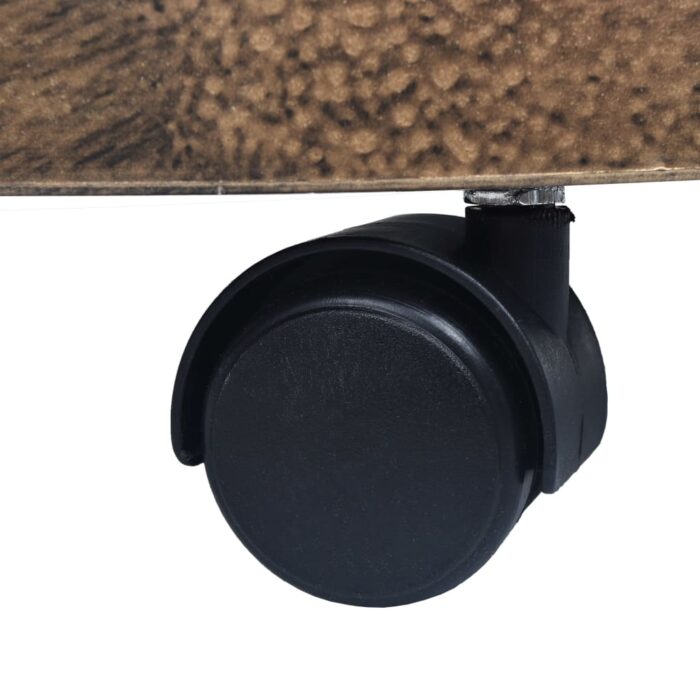 Chariots pour plantes 6 pcs Bronze 38 cm Plastique – Image 3