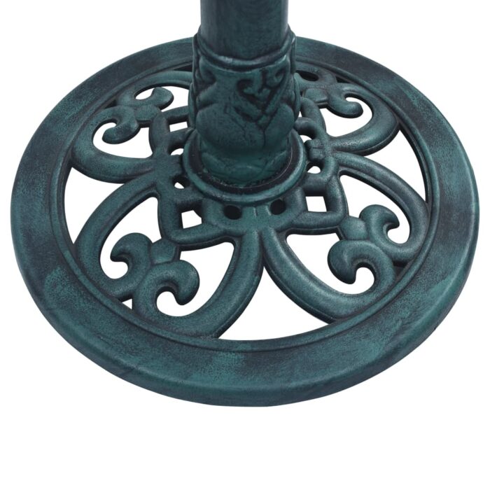 Bain pour oiseaux avec fontaine Vert 50x91 cm Plastique – Image 5