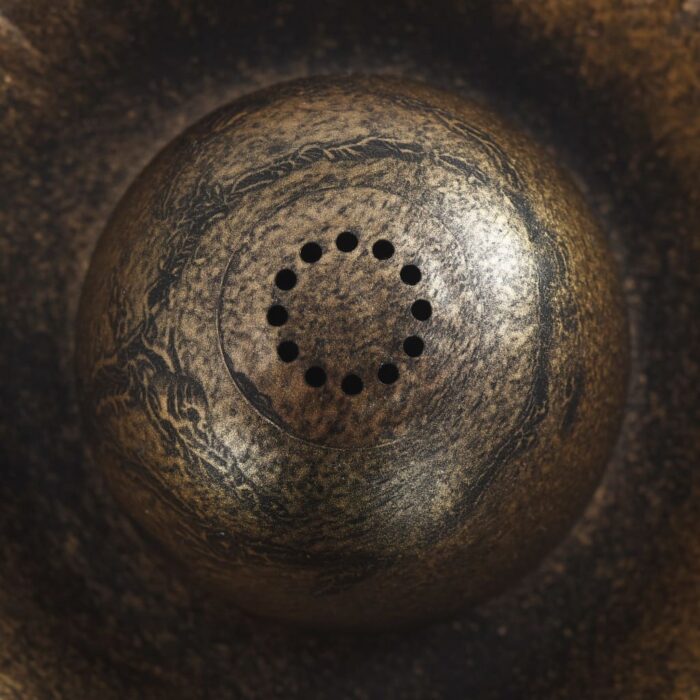 Bain pour oiseaux avec fontaine Bronze 50x91 cm Plastique – Image 4