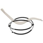 Chaise longue pour enfants Acier Crème – Image 2