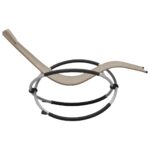 Chaise longue pour enfants Acier Taupe – Image 2