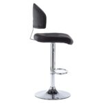 Tabouret de bar Noir Similicuir – Image 2