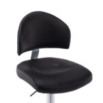 Tabouret de bar Noir Similicuir – Image 5
