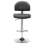 Tabouret de bar Gris Similicuir – Image 4